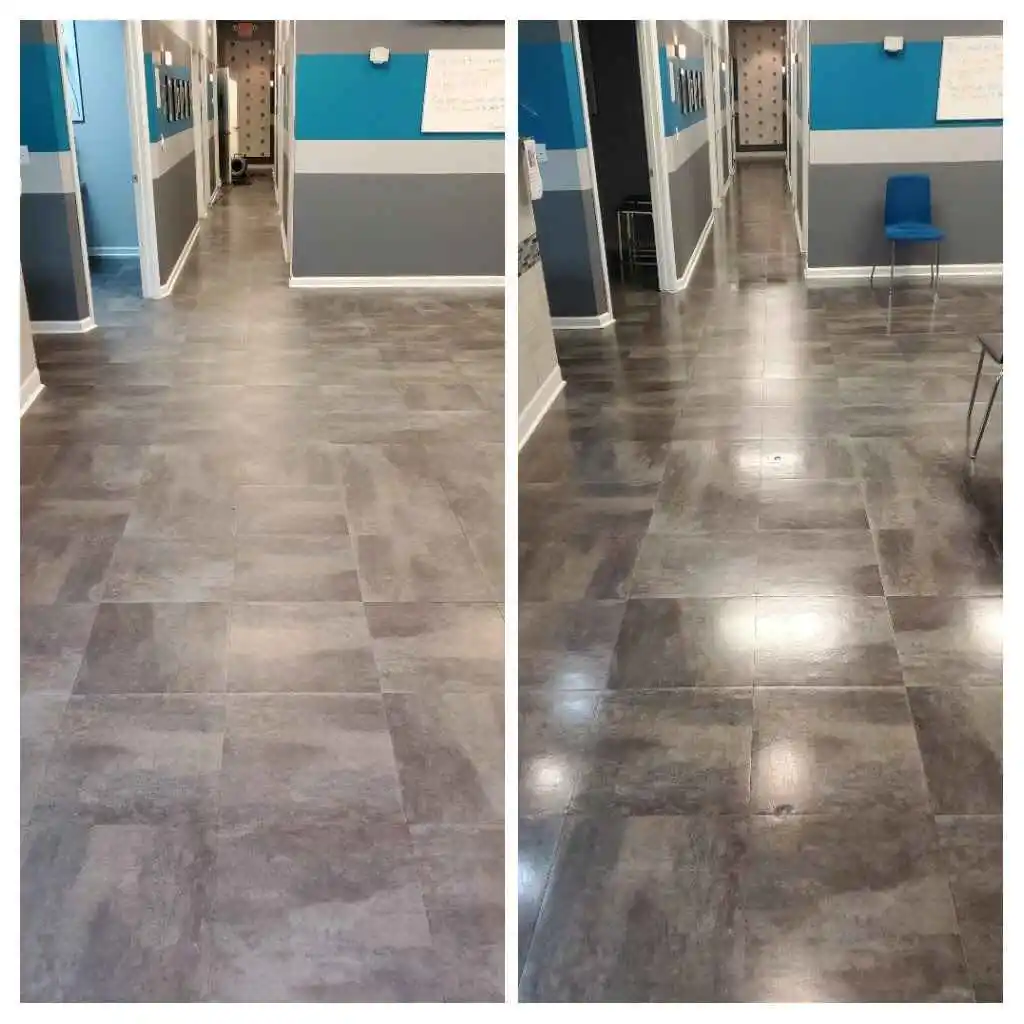 commercial floor cleaning